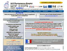 Tablet Screenshot of aj2pe.fr